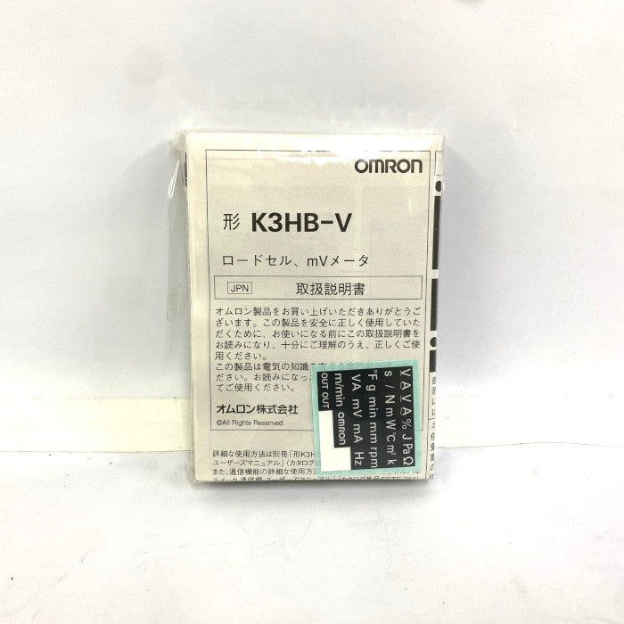 オムロン　ロードセルアンプ　K3HB-VLC-BT11