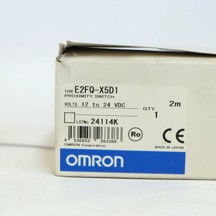 OMRON　近接センサ　E2FQ-X5D1
