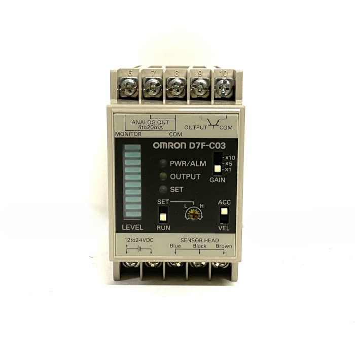 オムロン　振動センサーコントローラー　D7F-C03