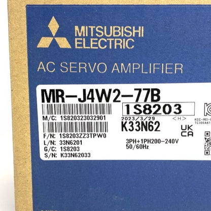 三菱電機　サーボアンプ　MR-J4W2-77B