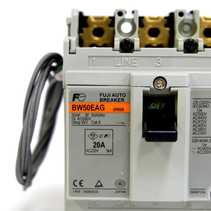 富士電機機器制御　オートブレーカー　BW50EAG-3P020