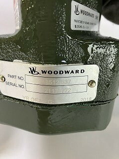 WOODWARD　SGガバナー　8512-537　取扱説明書付　書き込み有