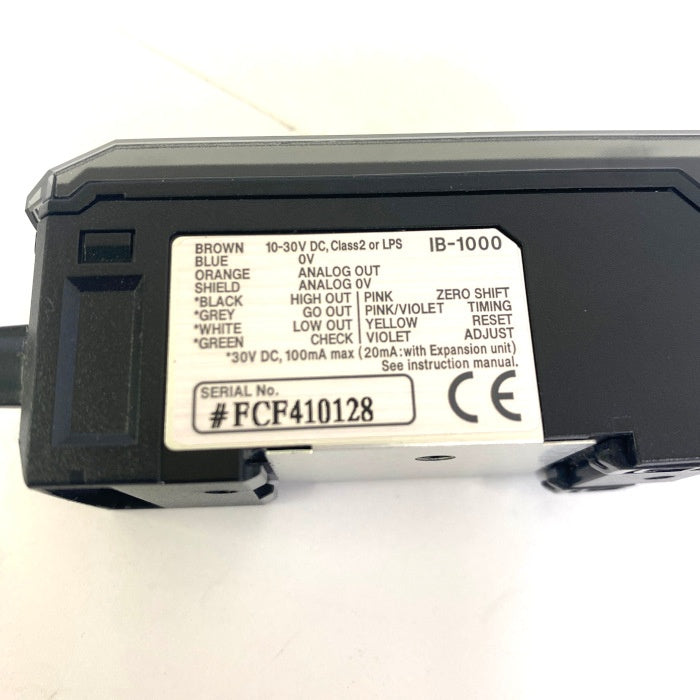 キーエンス　透過型レーザ判別センサ アンプユニット　IB-1000