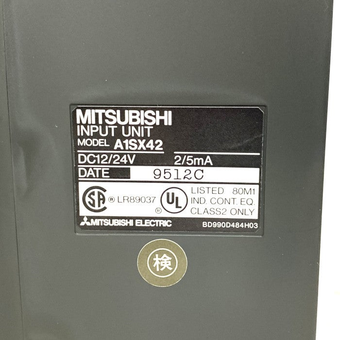 三菱電機　入力ユニット　A1SX42
