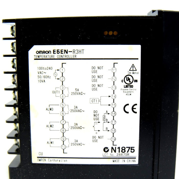 オムロン　温度調整期　E5EN-R3HT