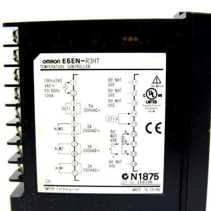 オムロン　温度調整期　E5EN-R3HT
