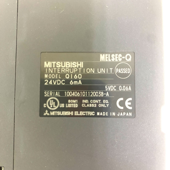 三菱電機　入出力ユニット　QI60