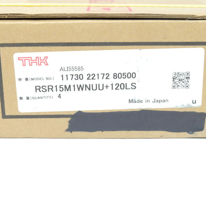 ＴＨＫ　LMガイド4個入　RSR15M1WNUU+120LS