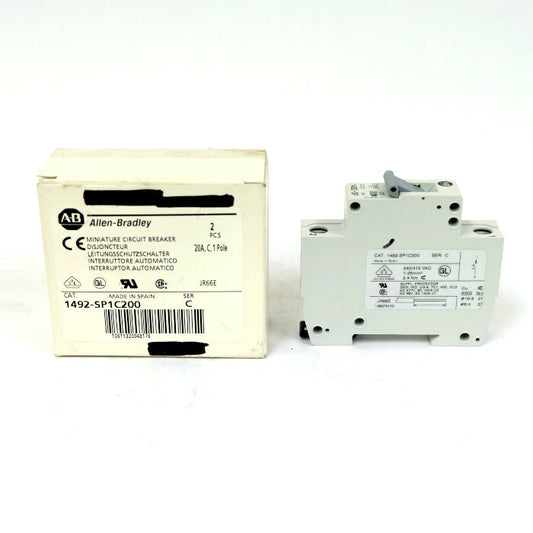 ALLEN BRADLEY　配線用遮断器　2個入　1492-SP1C200