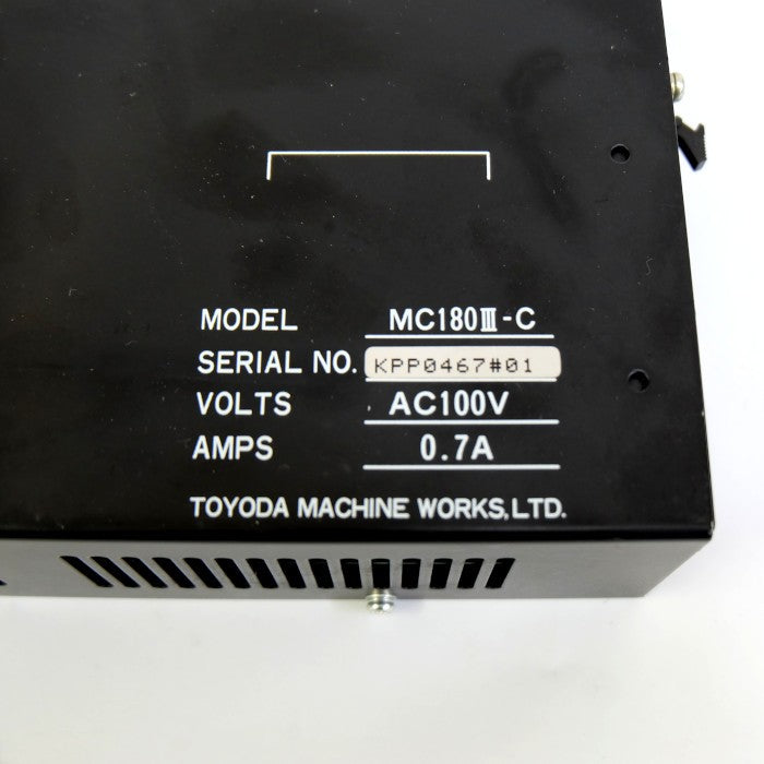 ジェイテクト　コントローラー　MC180III-C(MC180用)