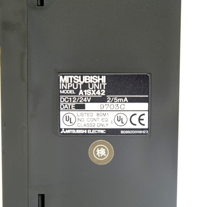 三菱電機　DC入力ユニット　A1SX42