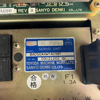 JTEKT　山洋電機　サーボアンプ　BA050AXWTA09BF