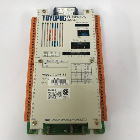 JTEKT　TOYOPUC　FSターミナル　TXU-5181