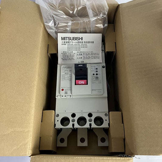 三菱電機　漏電遮断器　NF400　ZSW　3P　400A