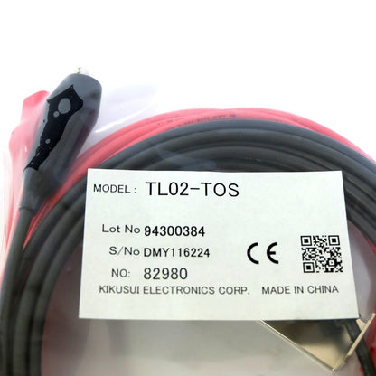 菊水電子工業株式会社　高電圧テストリード　TL02-TOS