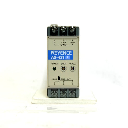 キーエンス　変位センサアンプ　AS-421-F