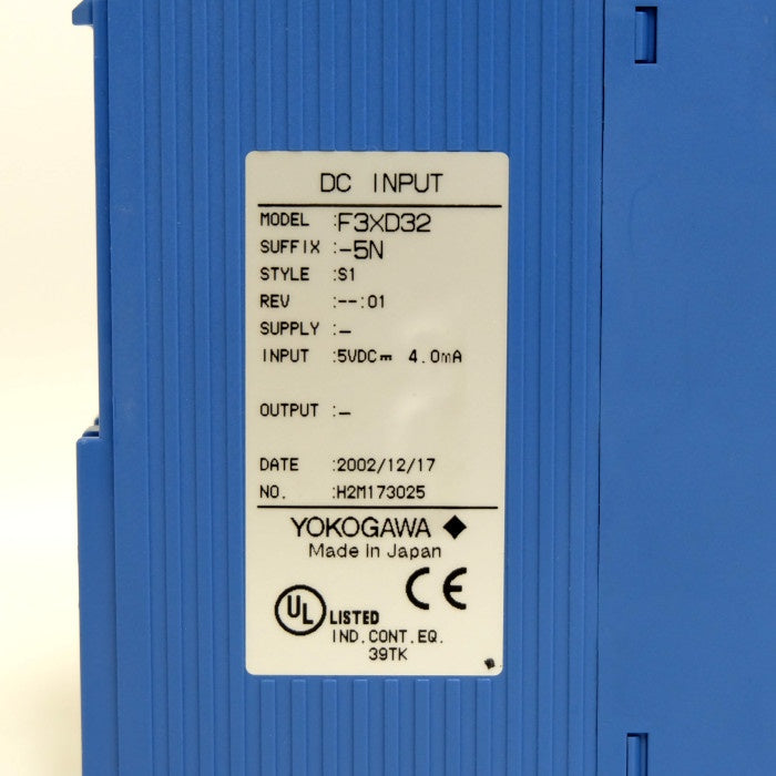 横河電機　入力モジュール　F3XD32-5N