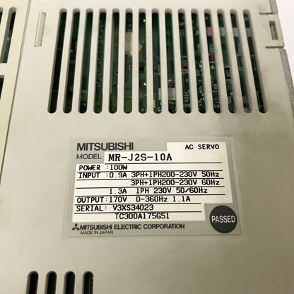三菱電機　アンプユニット　MR-J2S-10A