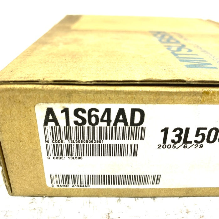 三菱電機　アナログ入力ユニット　A1S64AD