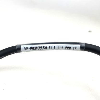 三菱電機　モータ電源ケーブル　　MR-PWS1CBL5M-A1-L