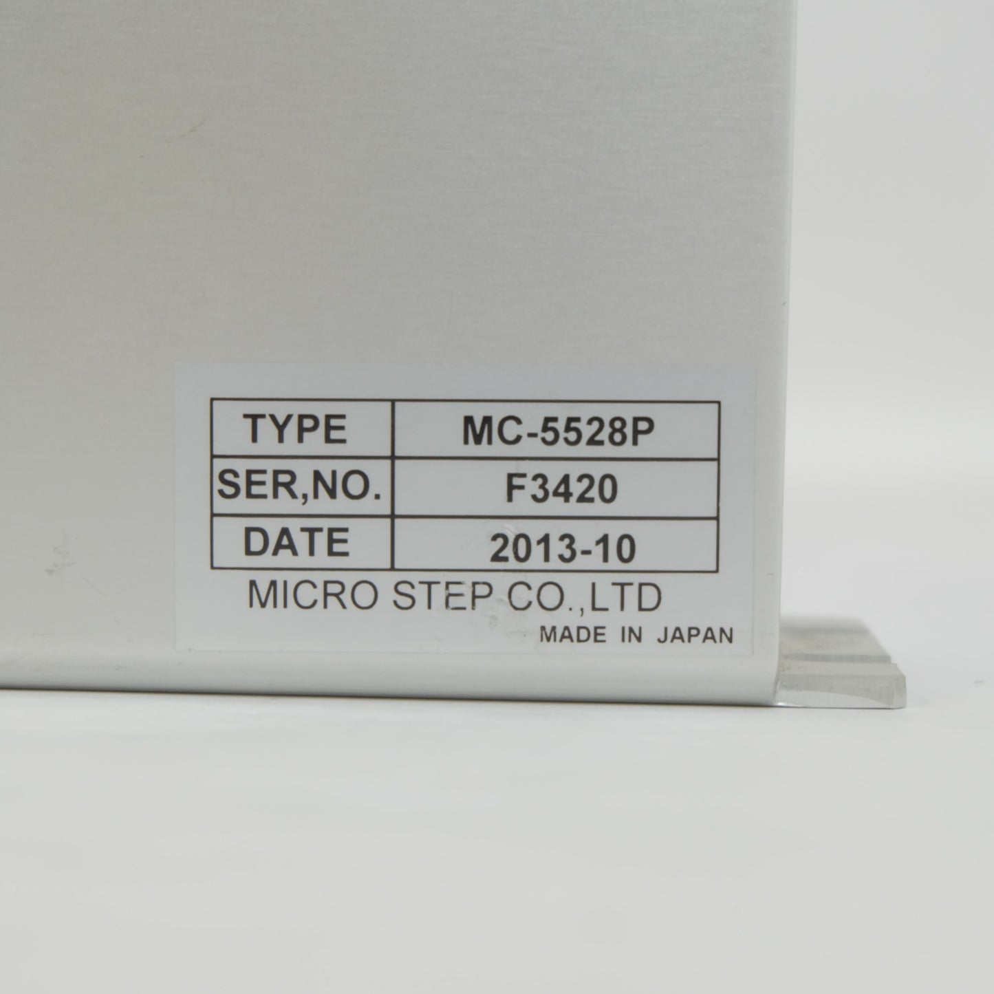 マイクロステップ　５相ステッピングモータードライバー　MC-5528P