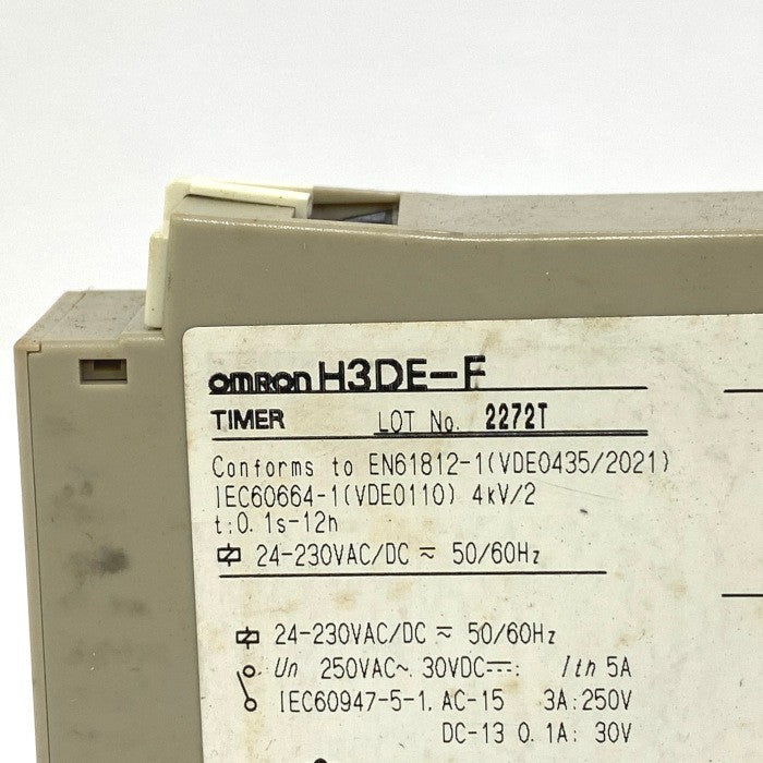 オムロン　タイマー　H3DE-F