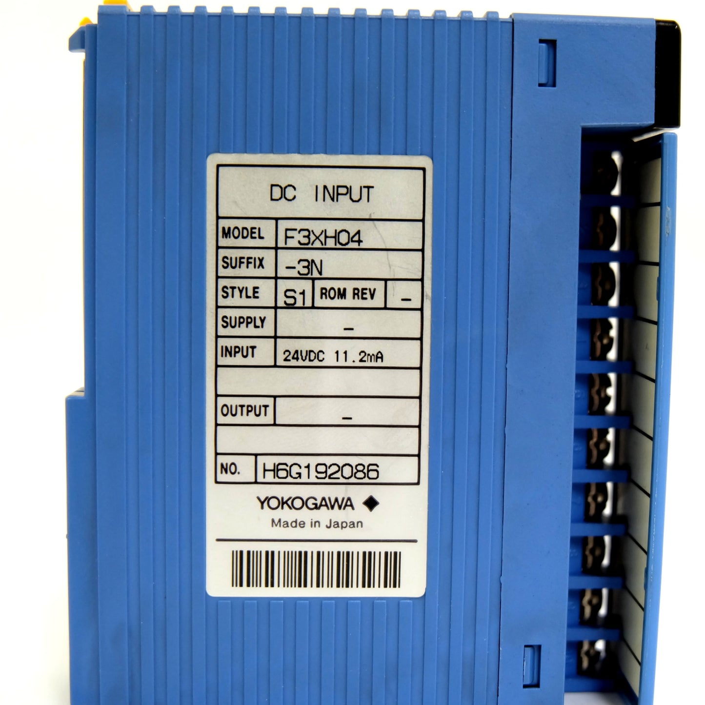 横河電機　 DC入力モジュール　F3XH04-3N