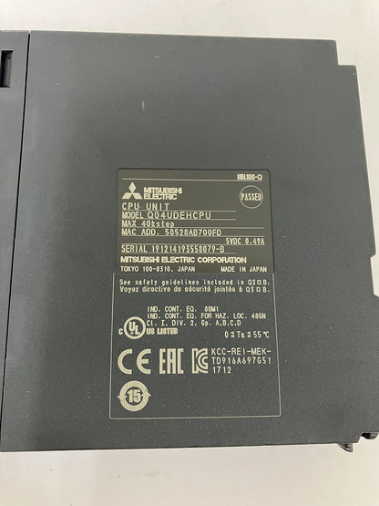 三菱電機　ユニバーサルモデルQ　CPU　Q04UDEHCPU