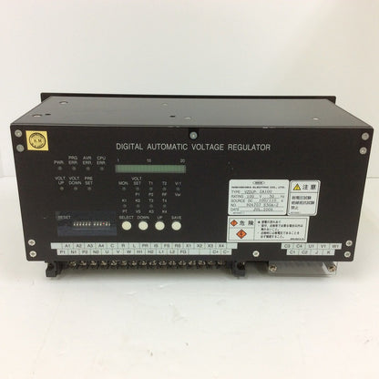 西芝電機　VZDUP-2A100　デジタルオートマチックレギュレーター 中古