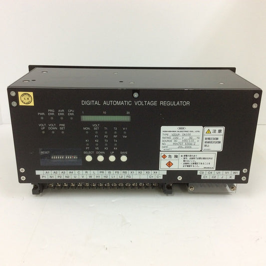 西芝電機　VZDUP-2A100　デジタルオートマチックレギュレーター 中古