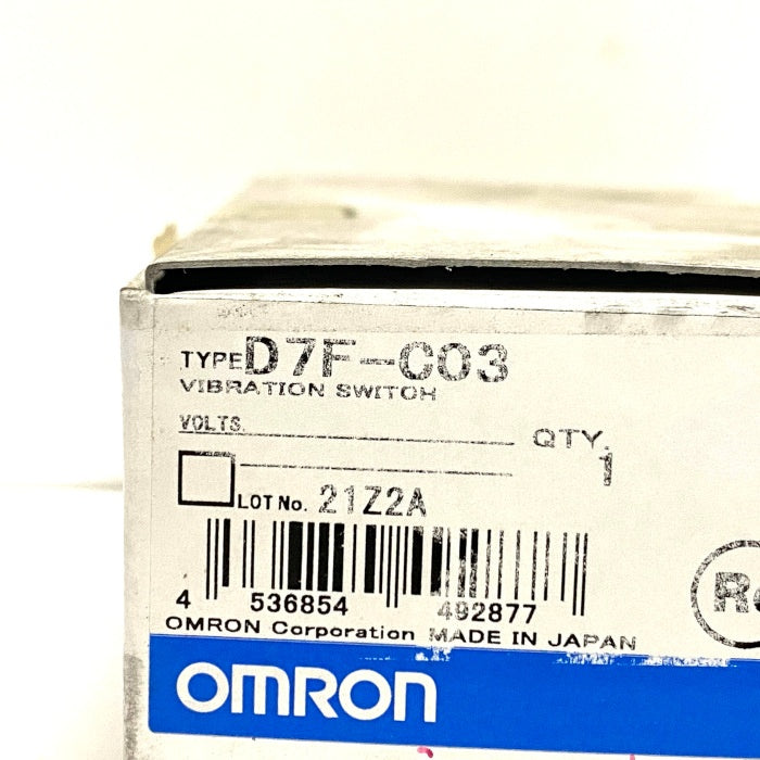 オムロン　振動センサーコントローラー　D7F-C03