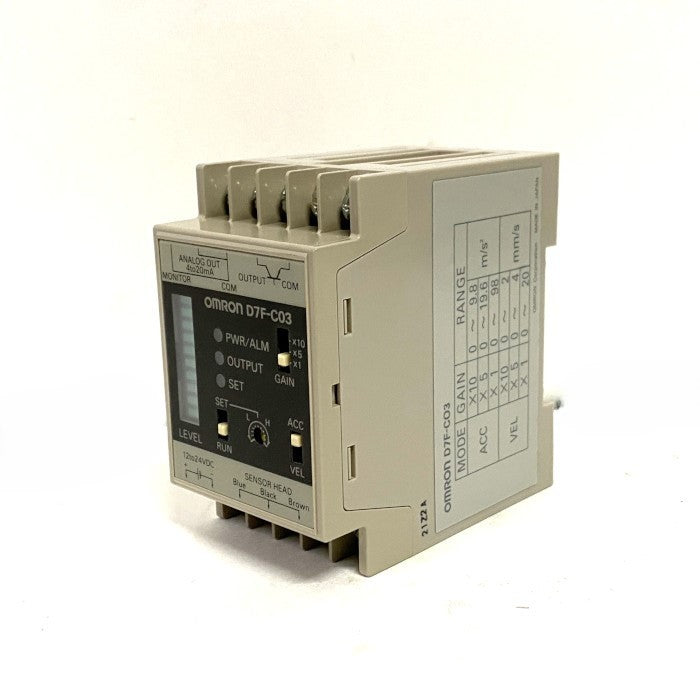 オムロン　振動センサーコントローラー　D7F-C03