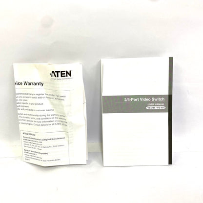 ATEN　2入力VGAビデオスイッチャー　VS-291