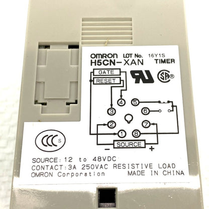 オムロン　クォーツタイマー　H5CN-XAN
