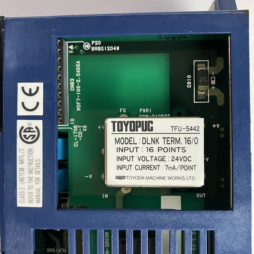 JTEKT　ジェイテクト　Dリンクターミナル　16/0　TFU-5442