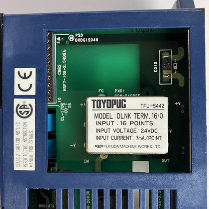 JTEKT　ジェイテクト　Dリンクターミナル　16/0　TFU-5442