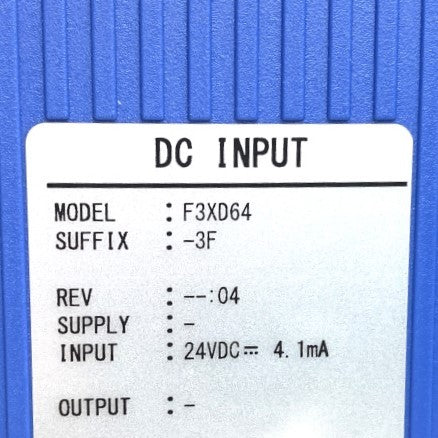 YOKOGAWA　出力モジュール　F3XD64-3F
