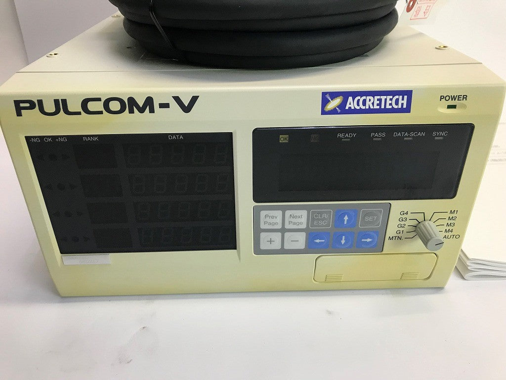東京精密　パルコムV　アンプ　E-PV810250　取扱説明書　ケーブル付