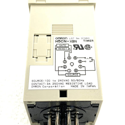 オムロン　クォーツタイマー　H5CN-XBN