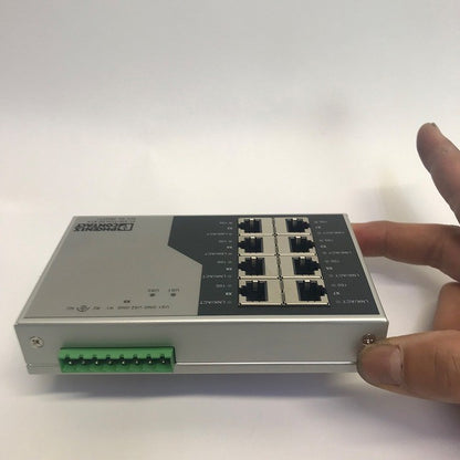 PHENIX　CONTACT RJ45接続HUB　ハブ　FL SWITCH SF 8TX　2832771