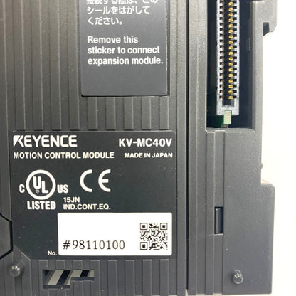 キーエンス　位置決めモーションユニット　KV-MC40V