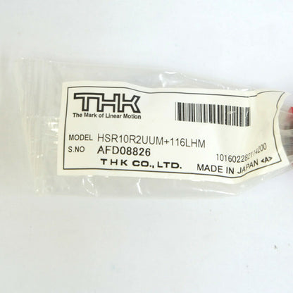 THK　世界標準ＨＳＲ形（直動）　HSR10R2UUM+116LHM