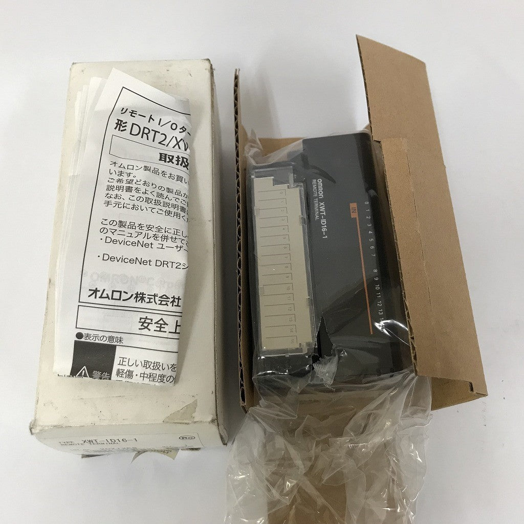 オムロン　１６点入力拡張ターミナルPNP　ZWT-ID16-1　外箱