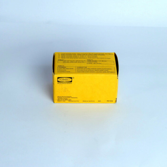 HUBBELL　モーターコネクタ　5個セット　HBL9965C