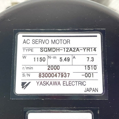安川電機　サーボモーター　SGMDH-12A2A-YR14