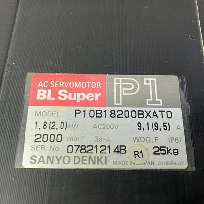 JTEKT　山洋電機　サーボモータ　P10B18200BXAT0