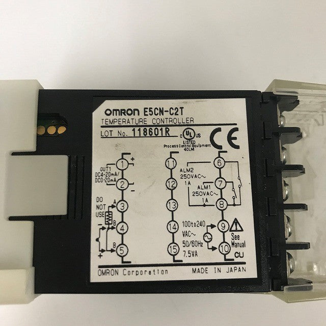 OMRON　デジタル温度調節器　E5CN-C2T　複数在庫有