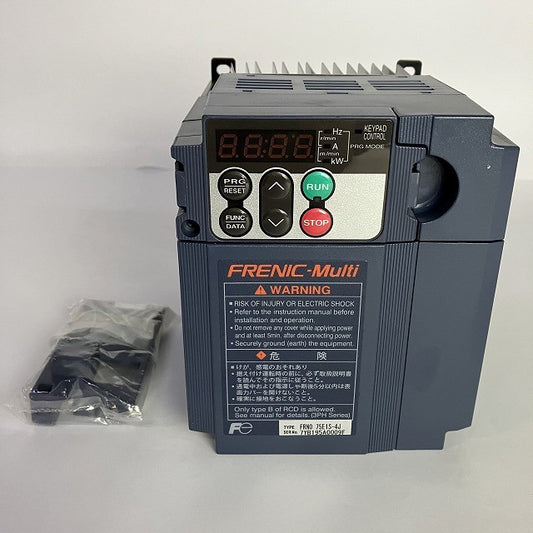 富士電機　インバータ　FRN0.75E1S-4J