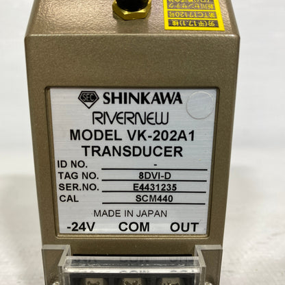 新川電機　トランスデューサ　VK-202A1