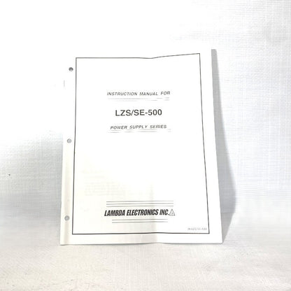 LAMBDA　パワーサプライ　LZS-500-3
